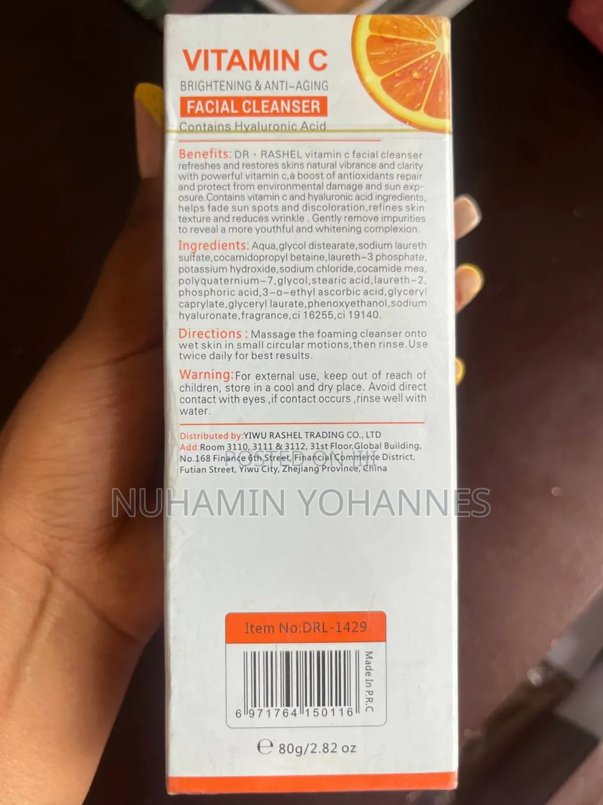 DR Rshel Vitamin C Facial Cleanser