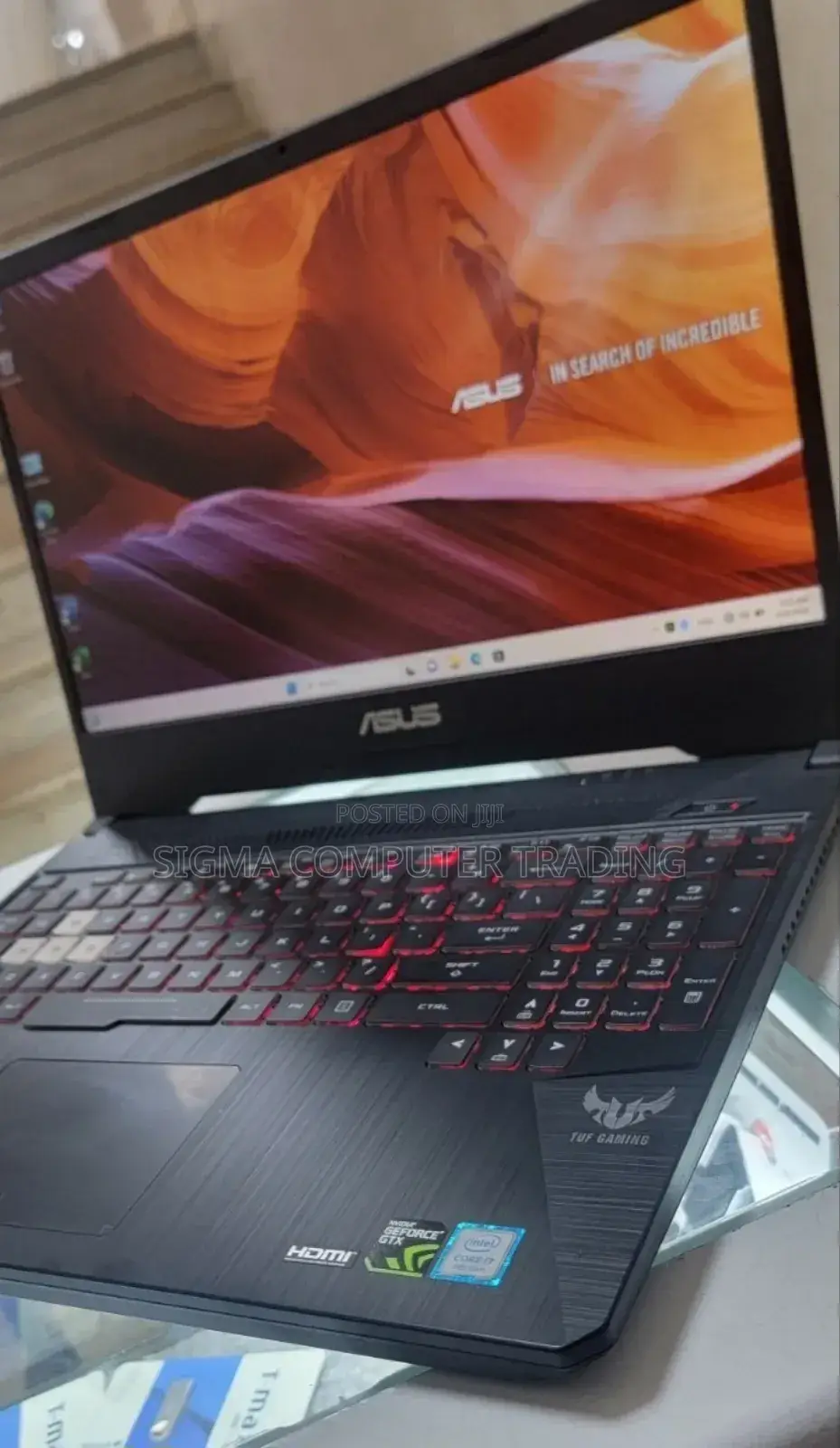 New Laptop Asus TUF Gaming A15 16GB Intel Core I7 SSD 512GB
