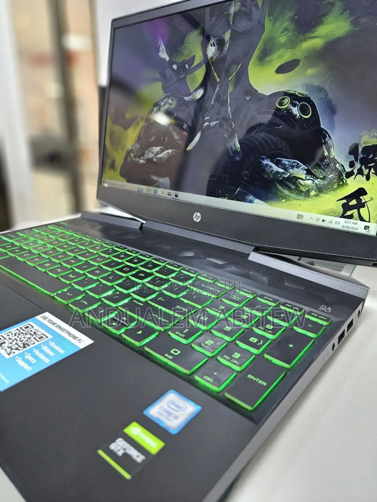 New Laptop HP Pavilion Power 15 12GB Intel Core I5 SSD 512GB