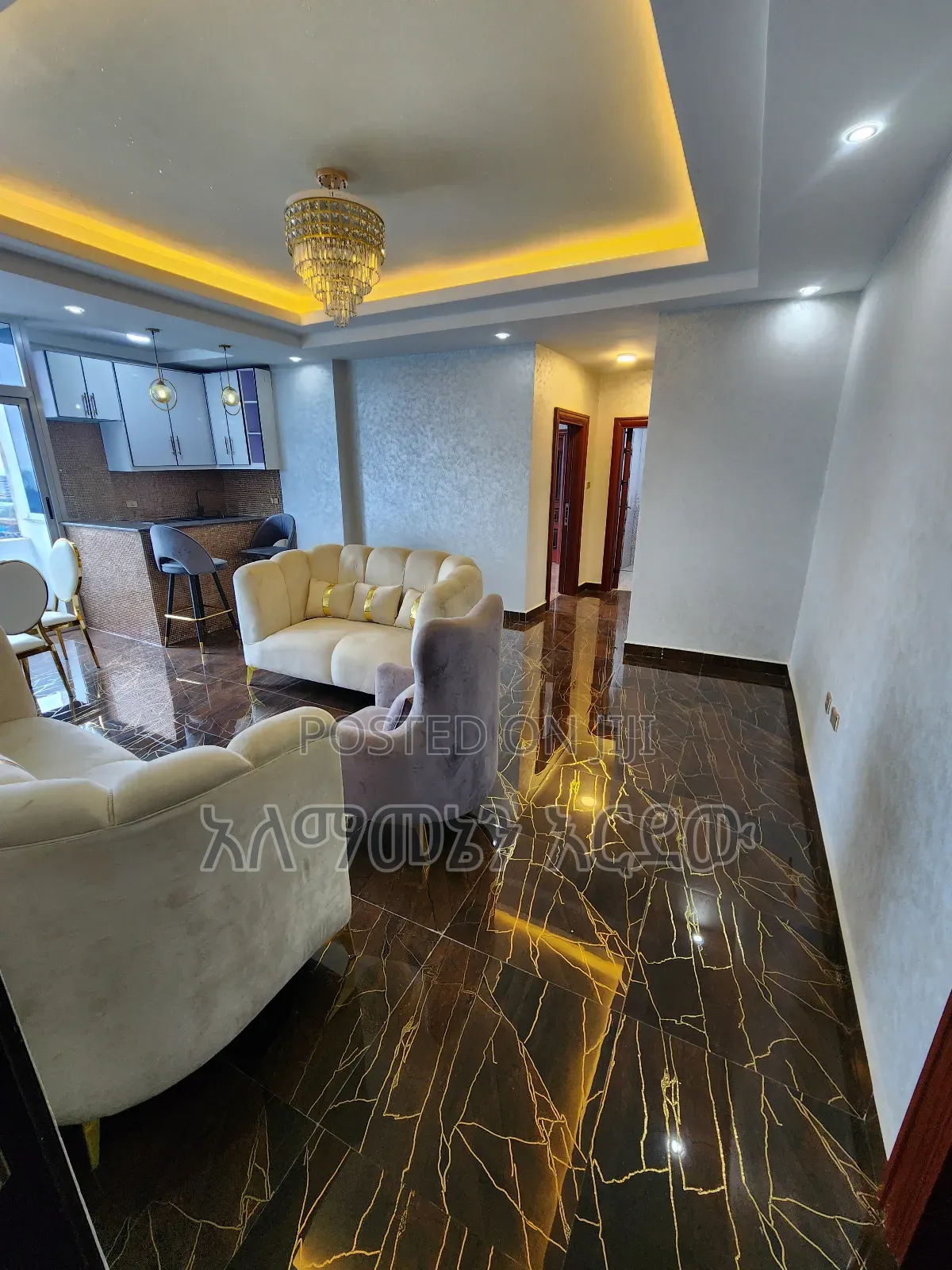 Furnished 3bdrm Apartment in መገናኛ, Bole for sale