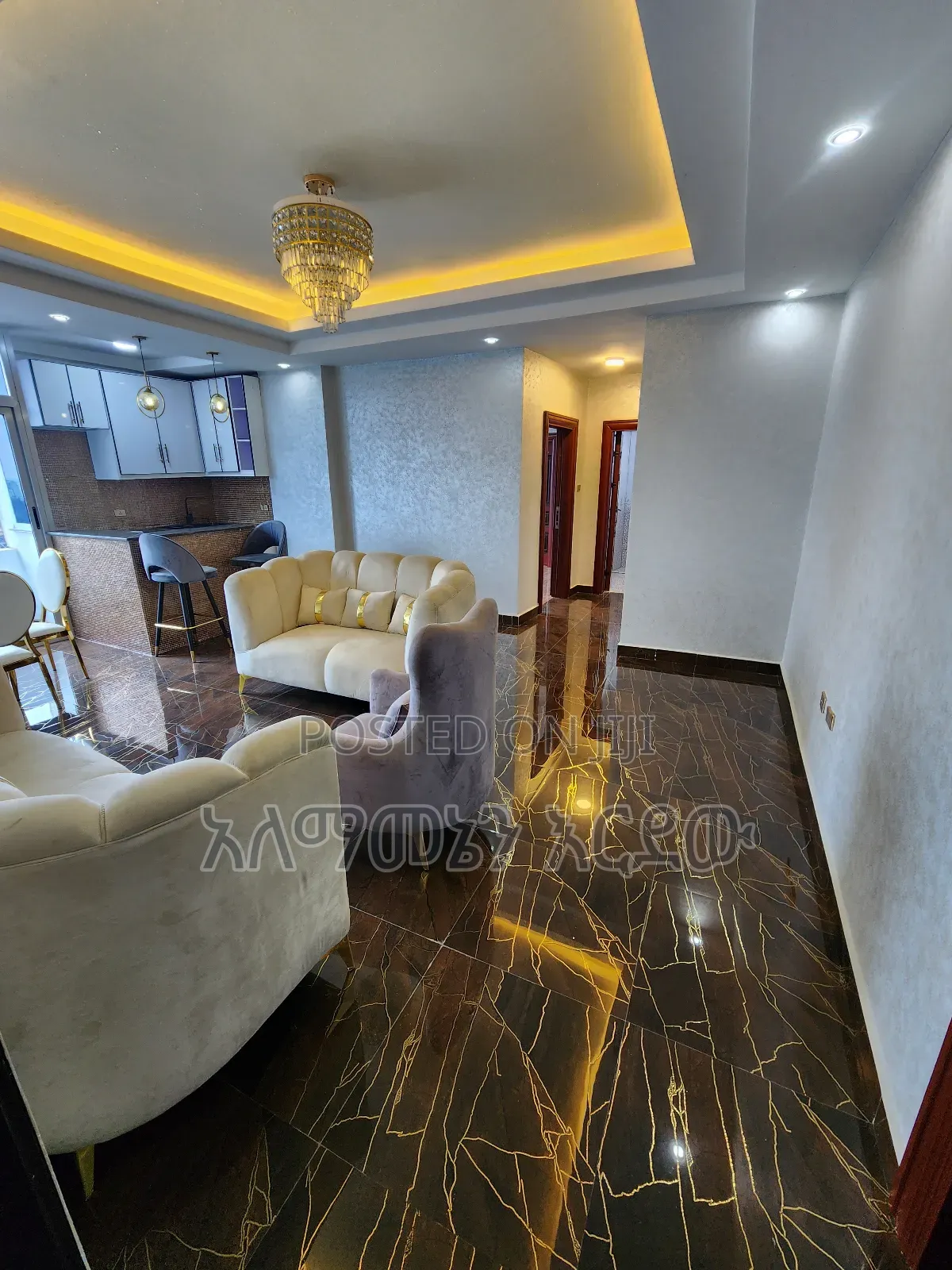 Furnished 3bdrm Apartment in መገናኛ, Bole for sale