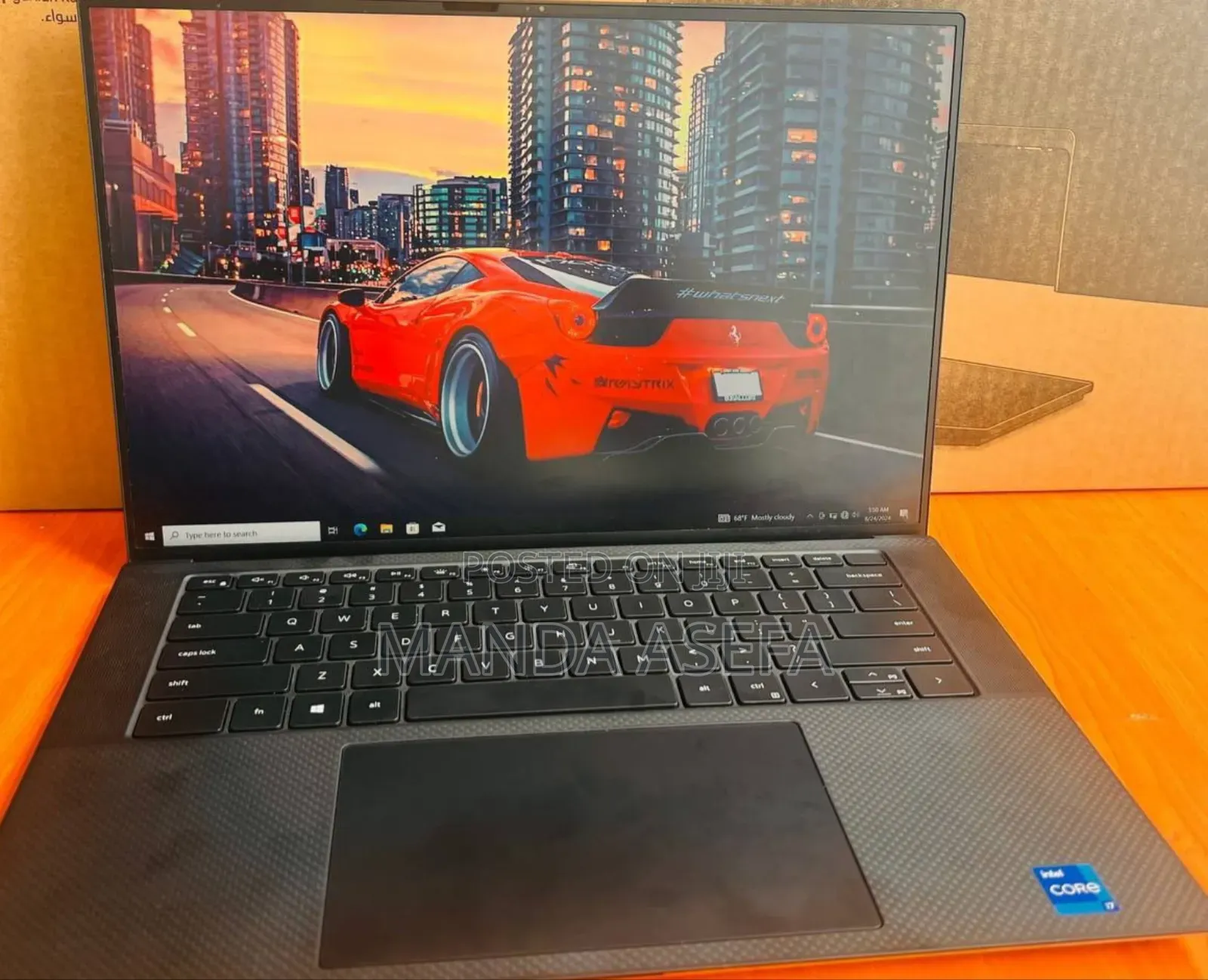 New Laptop Dell 16GB Intel Core I7 SSD 512GB