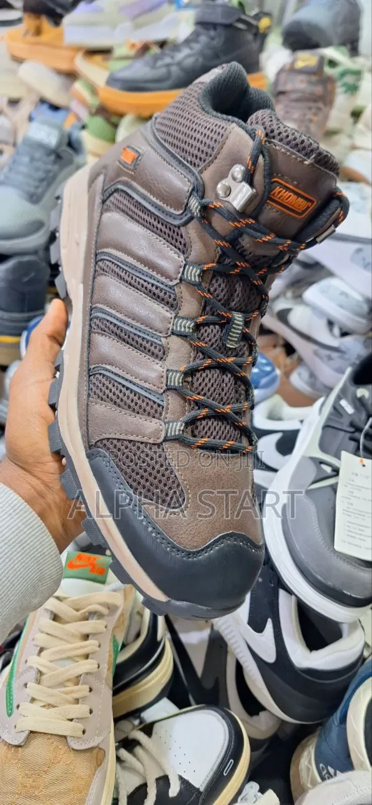 KHOMBU Men's Hiking Good Quality Shoes