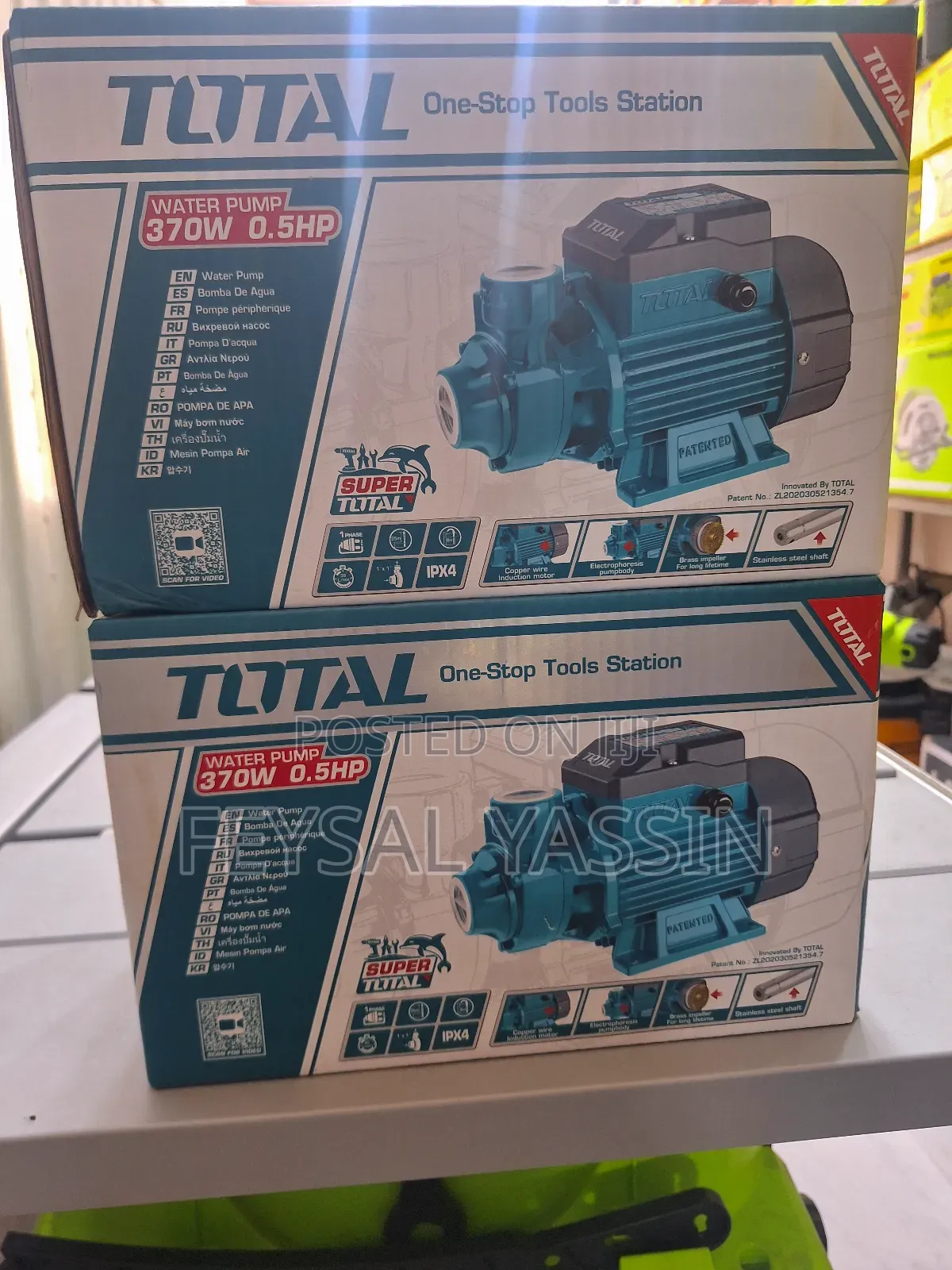 Pump Total 0.5hp-3hp