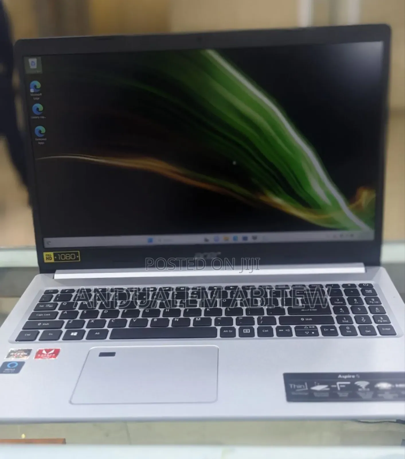 New Laptop Acer Aspire 3 8GB AMD Ryzen 5 SSD 256GB