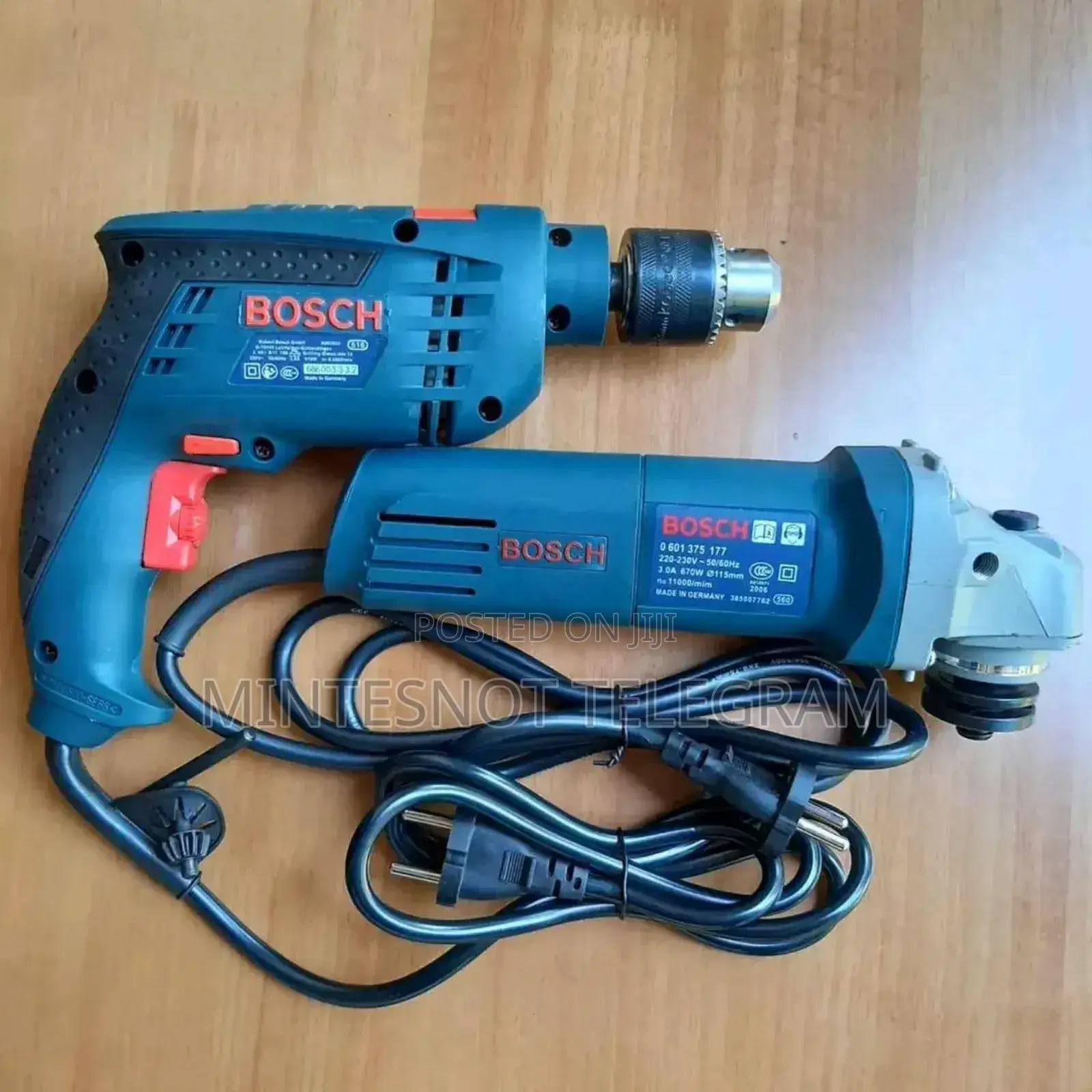 Bosch Drill Bosch Grinder 670w
