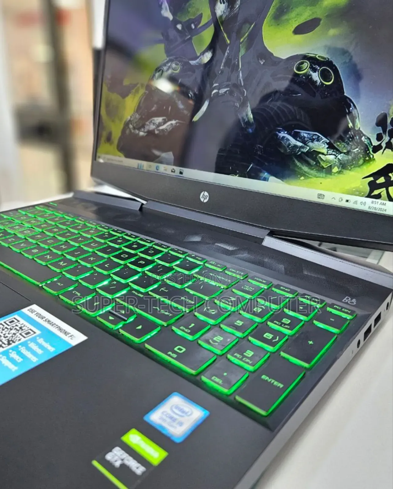 New Laptop HP Pavilion Power 15 12GB Intel Core I5 SSD 512GB