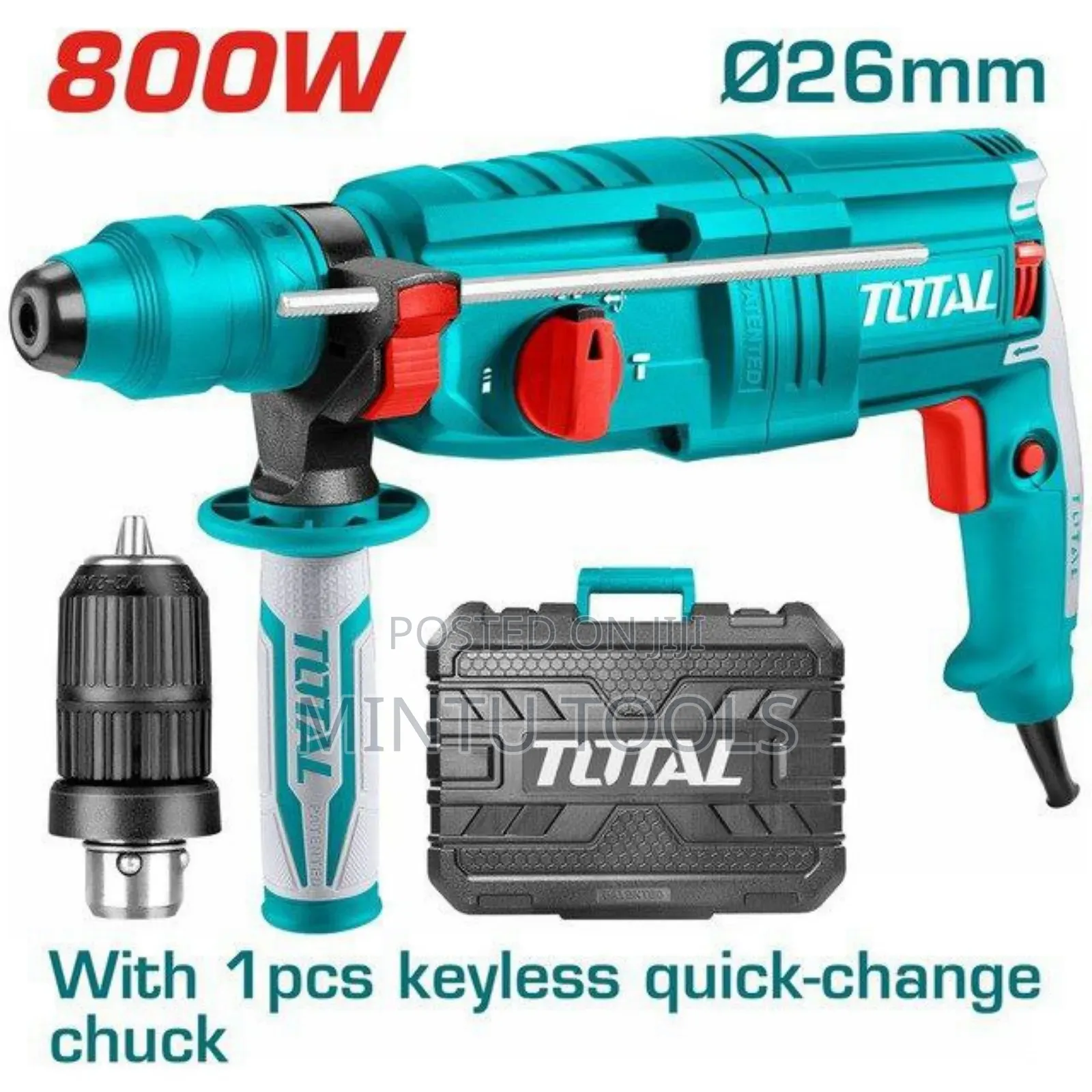 Total Hammer Drill With Chuck