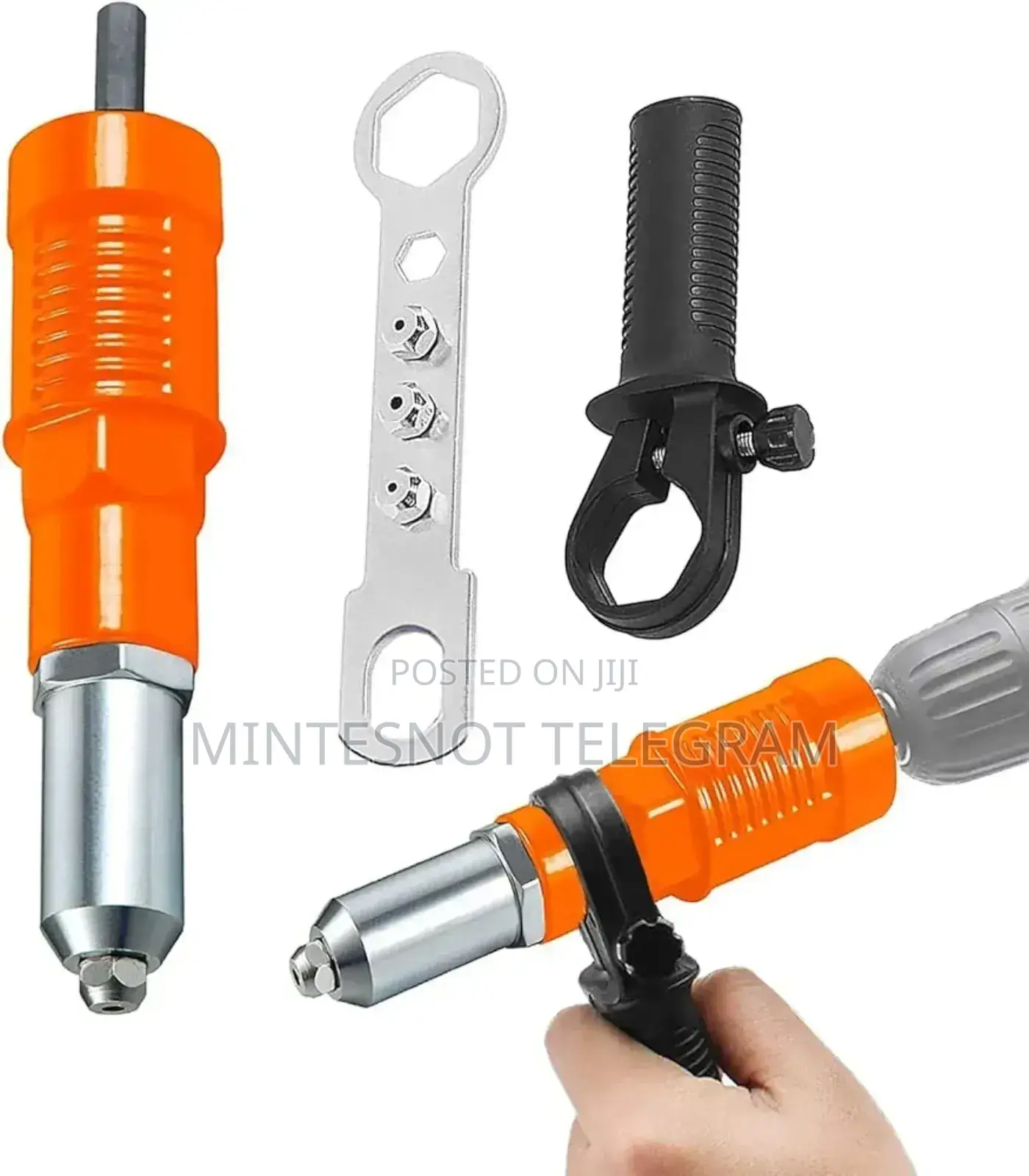 Rivet Gun Adapter for Drills Rivet Gun