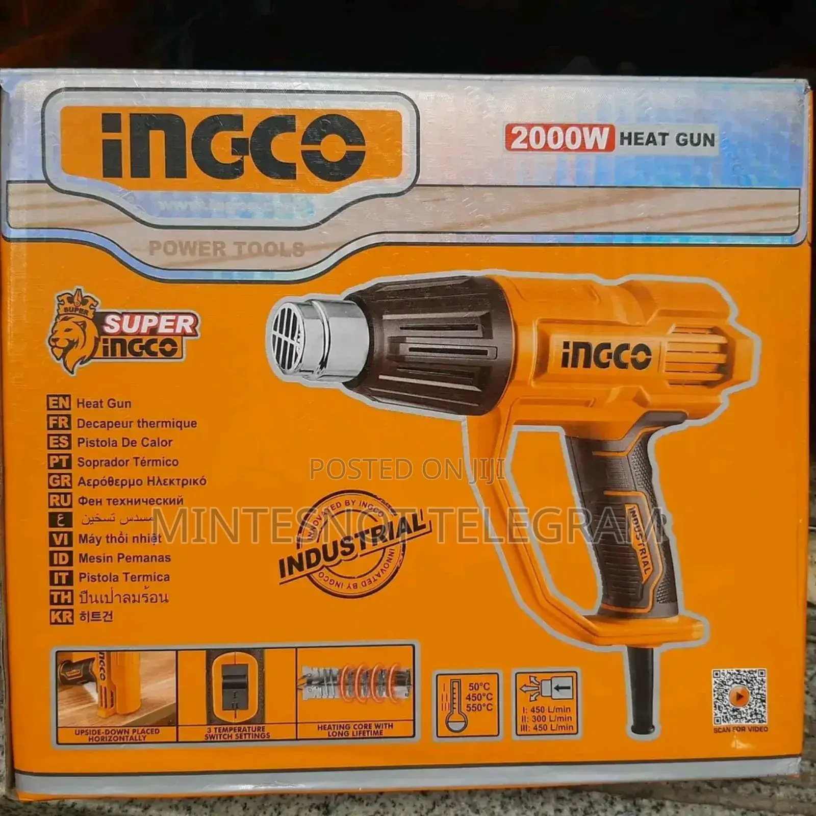 Heat Gun 2000w