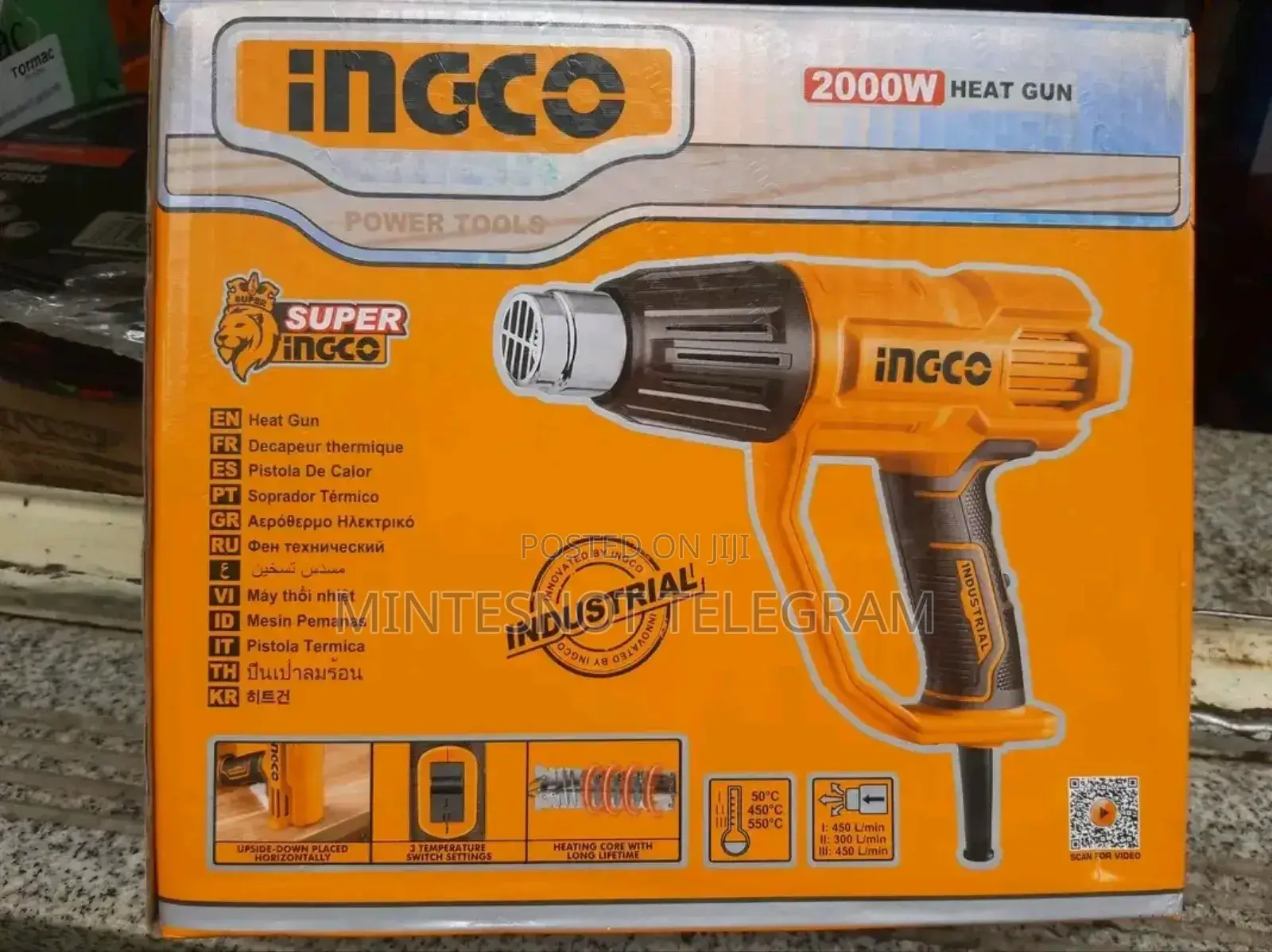 Heat Gun 2000w