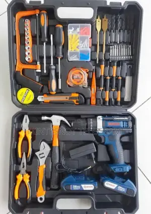 Photo - Bosch Chargeable Drill With Accessories 24v 9400birr