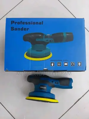 Photo - YOVLET 12v Sander ለእንጨት ለብረት ለጀሶ ቻክ ግድግዳ