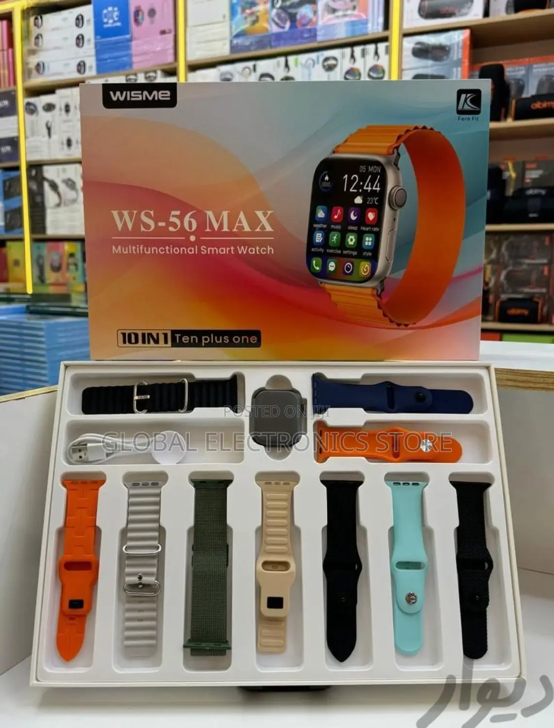 10 መቀያየሪያ ያለው Smart Watch (WISME SERIES 9)