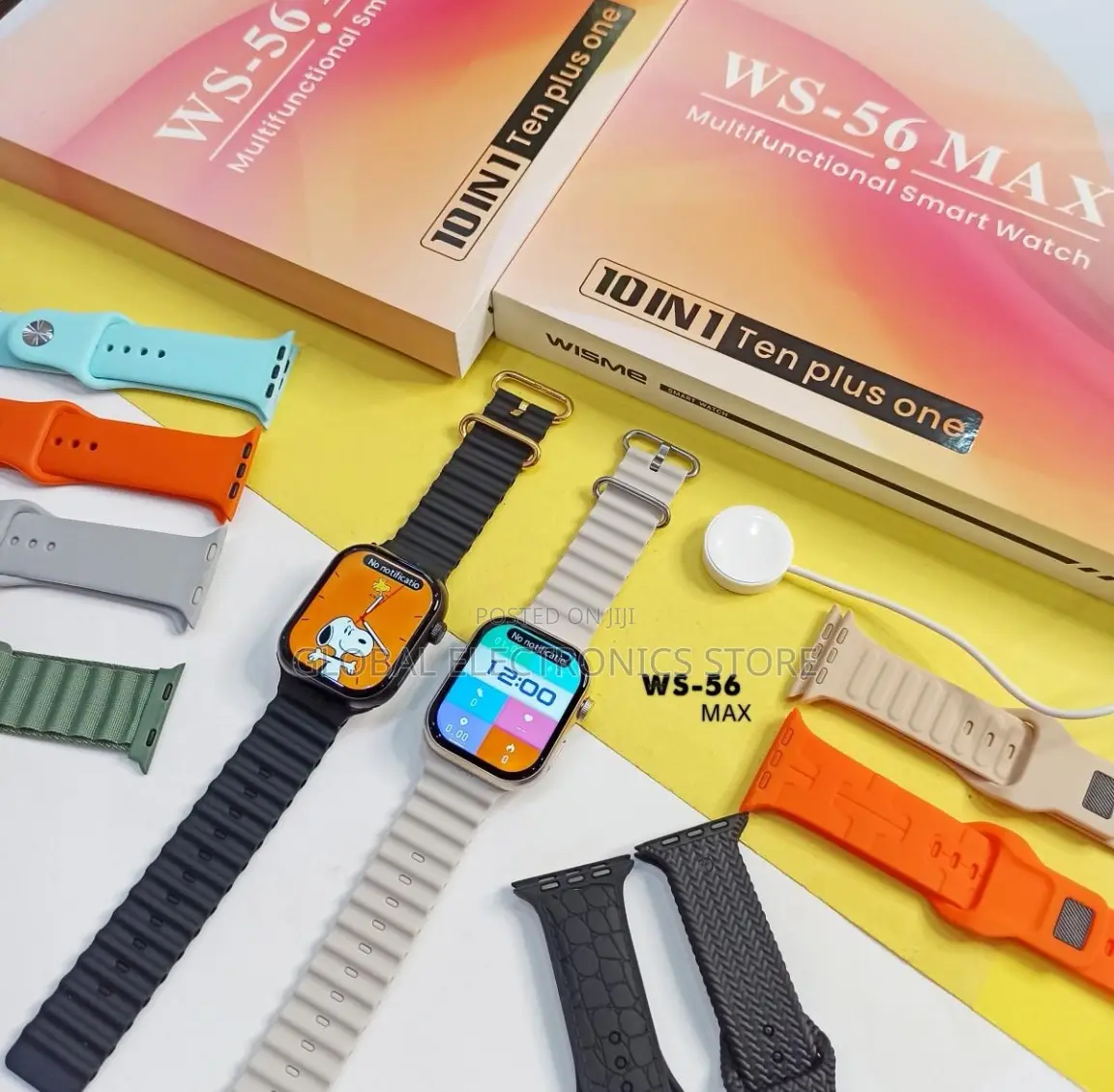 10 መቀያየሪያ ያለው Smart Watch (WISME SERIES 9)