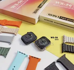 Original WISME Series 9 Smart Watch 10 መቀያየሪያ ጋር