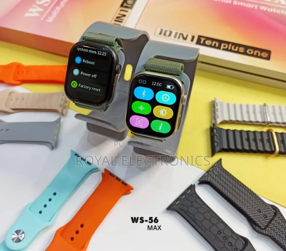 Original WISME Series 9 Smart Watch 10 መቀያየሪያ ጋር