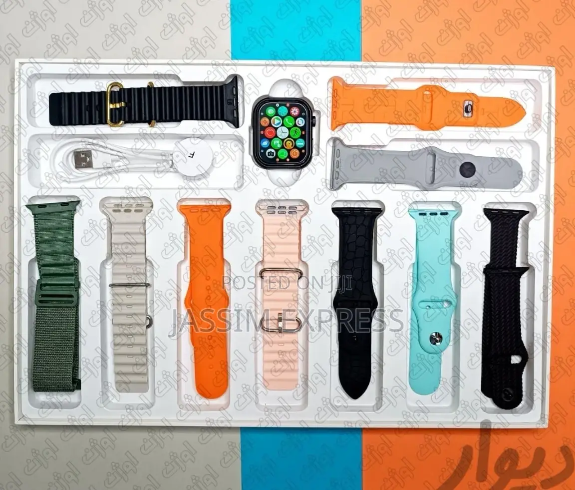 Premium Quality WISME Series 9 Smart Watch + (10 Straps)