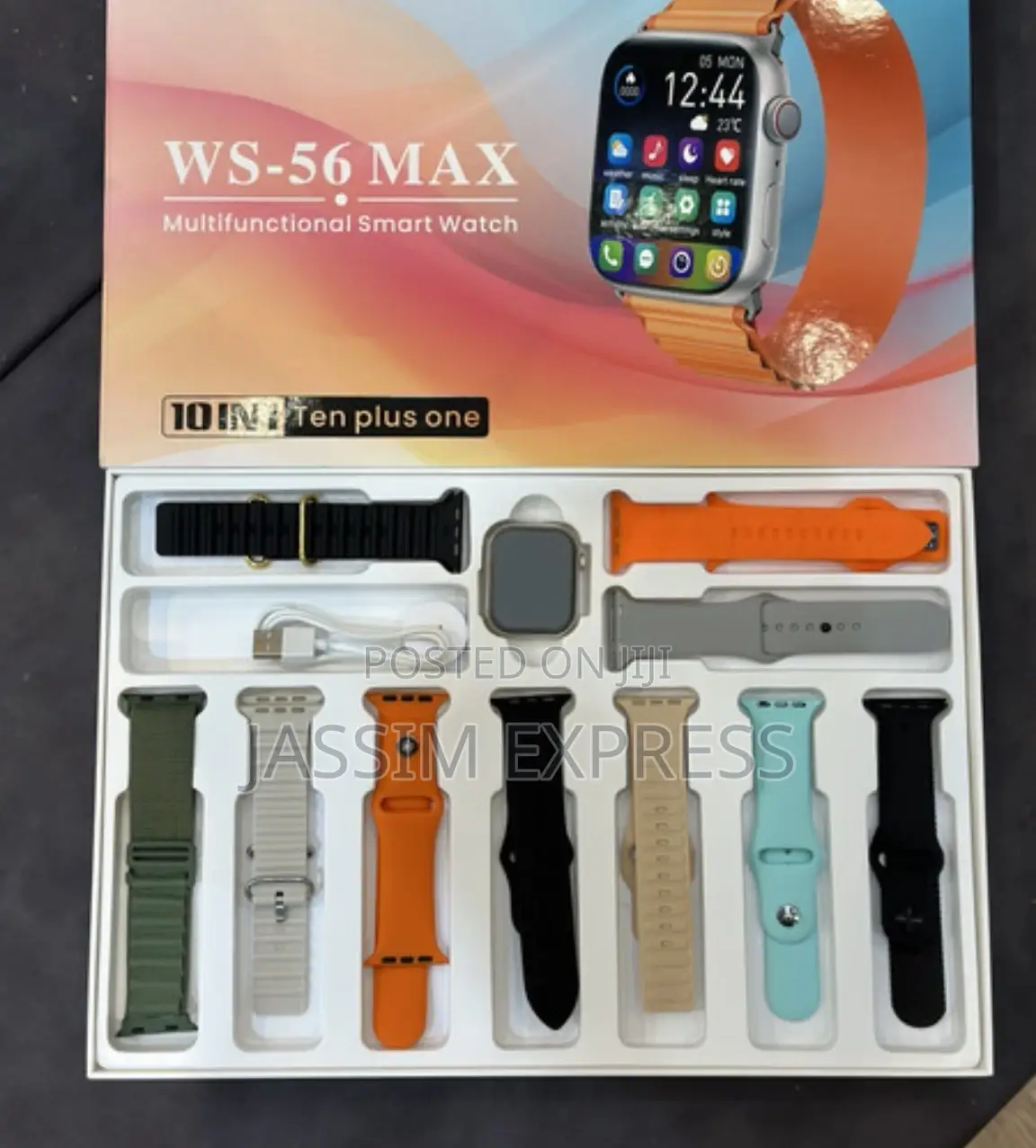Premium Quality WISME Series 9 Smart Watch + (10 Straps)