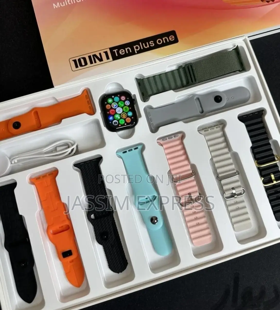 Premium Quality WISME Series 9 Smart Watch + (10 Straps)