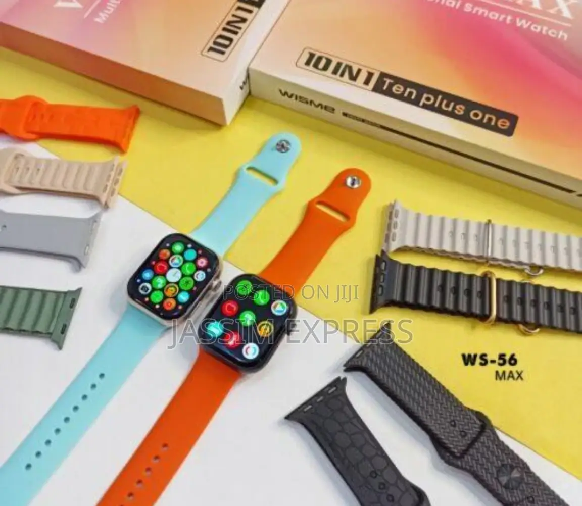 Premium Quality WISME Series 9 Smart Watch + (10 Straps)