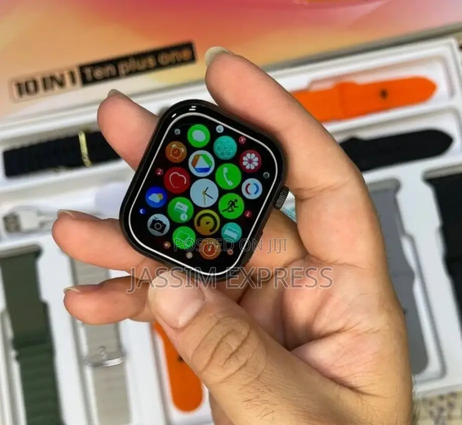 Premium Quality WISME Series 9 Smart Watch + (10 Straps)