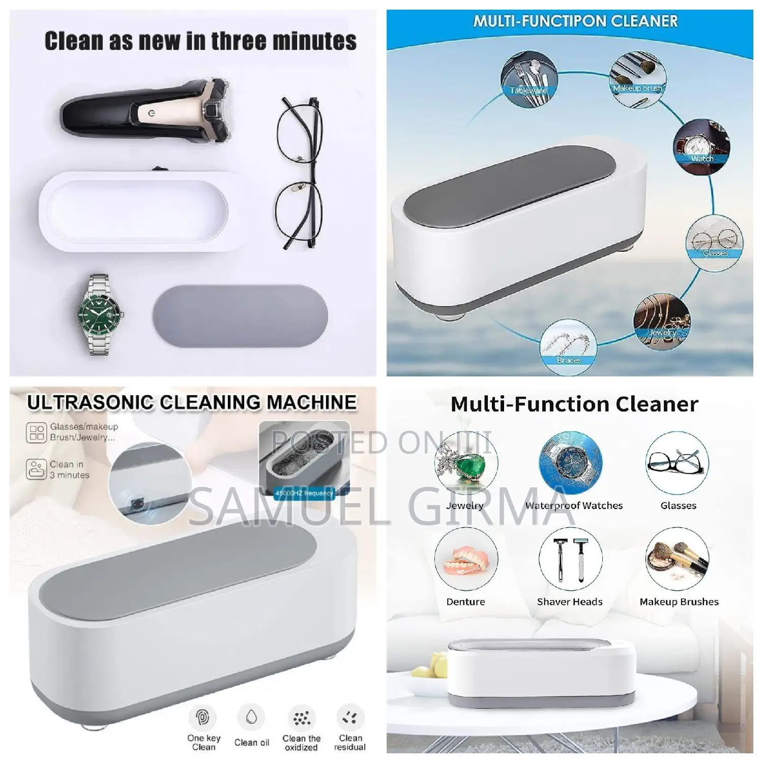 Portable Ultrasonic Cleaning Machine