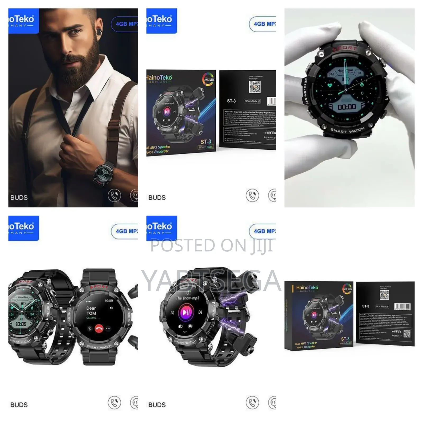 Hainoteko Germany ST-3 Watch Buds