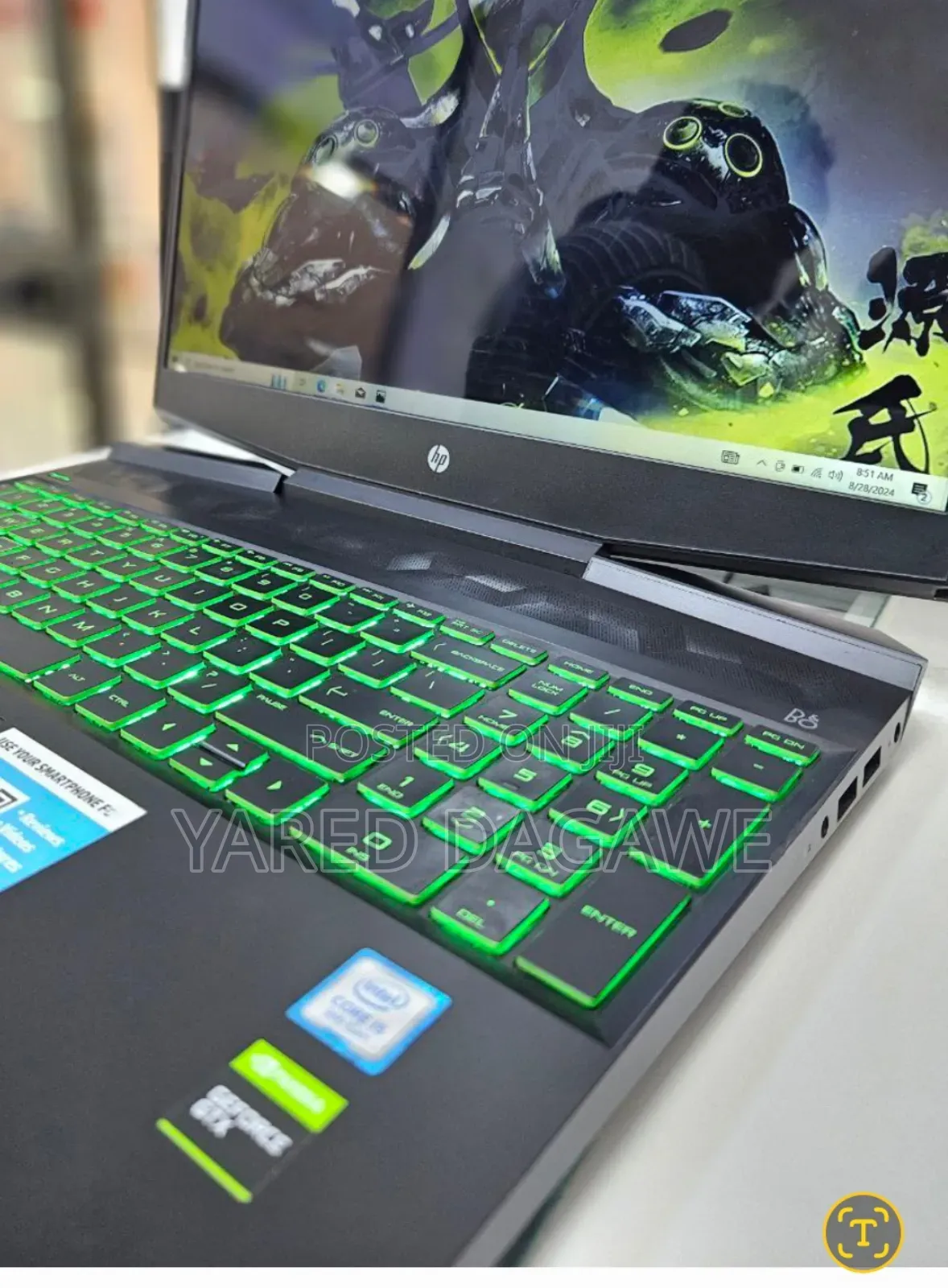 New Laptop HP Pavilion Power 15 16GB Intel Core I5 SSD 512GB