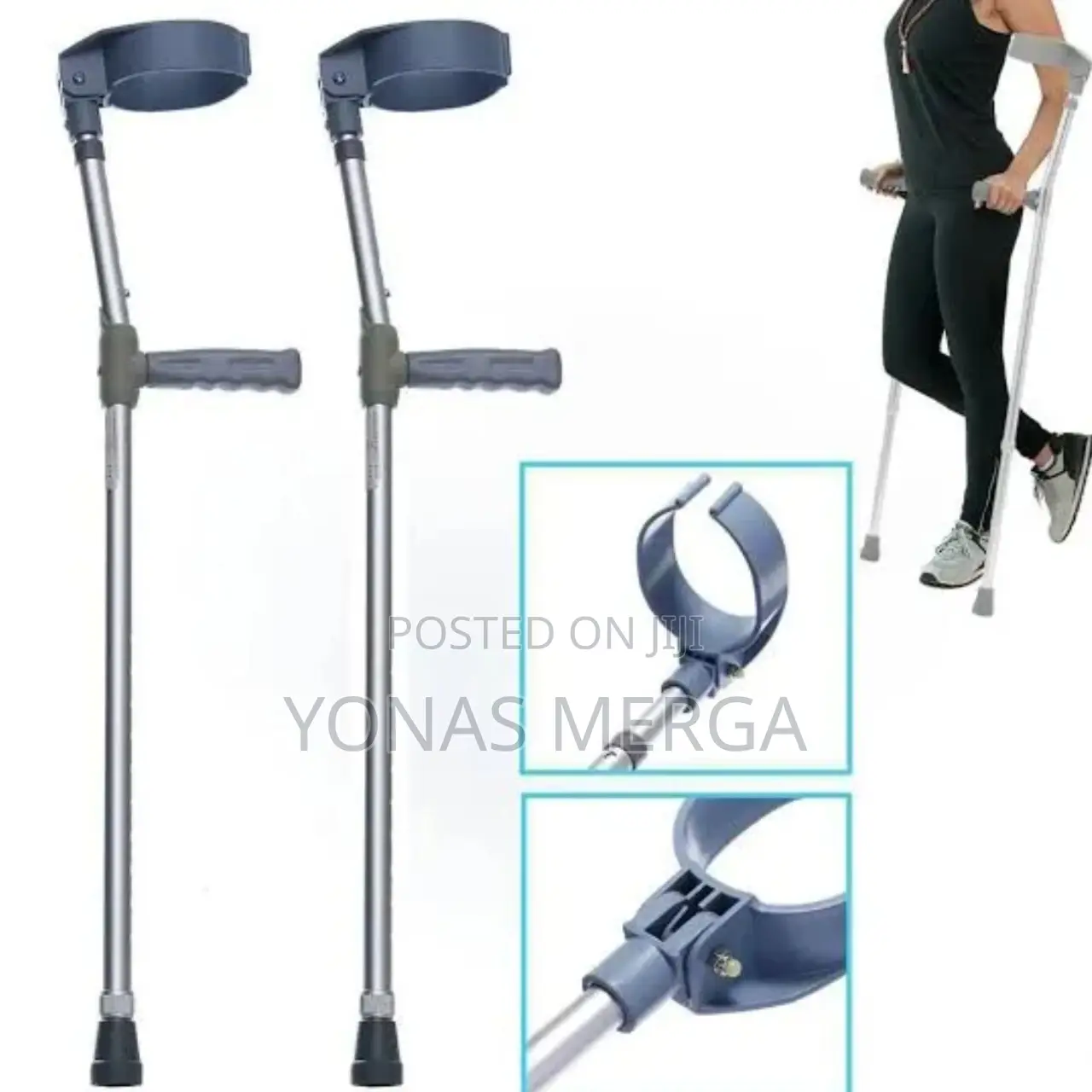 Walking Sticks Cane Crutch Lightweight Retractable