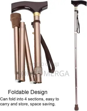 Photo - FOLDABLE AND PORTABLE: Our Walking Cane Can Be Folded
