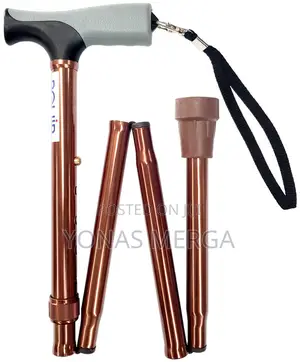 Photo - Folding Walking Stick/Cane:Good Assistant for Travel,Camping