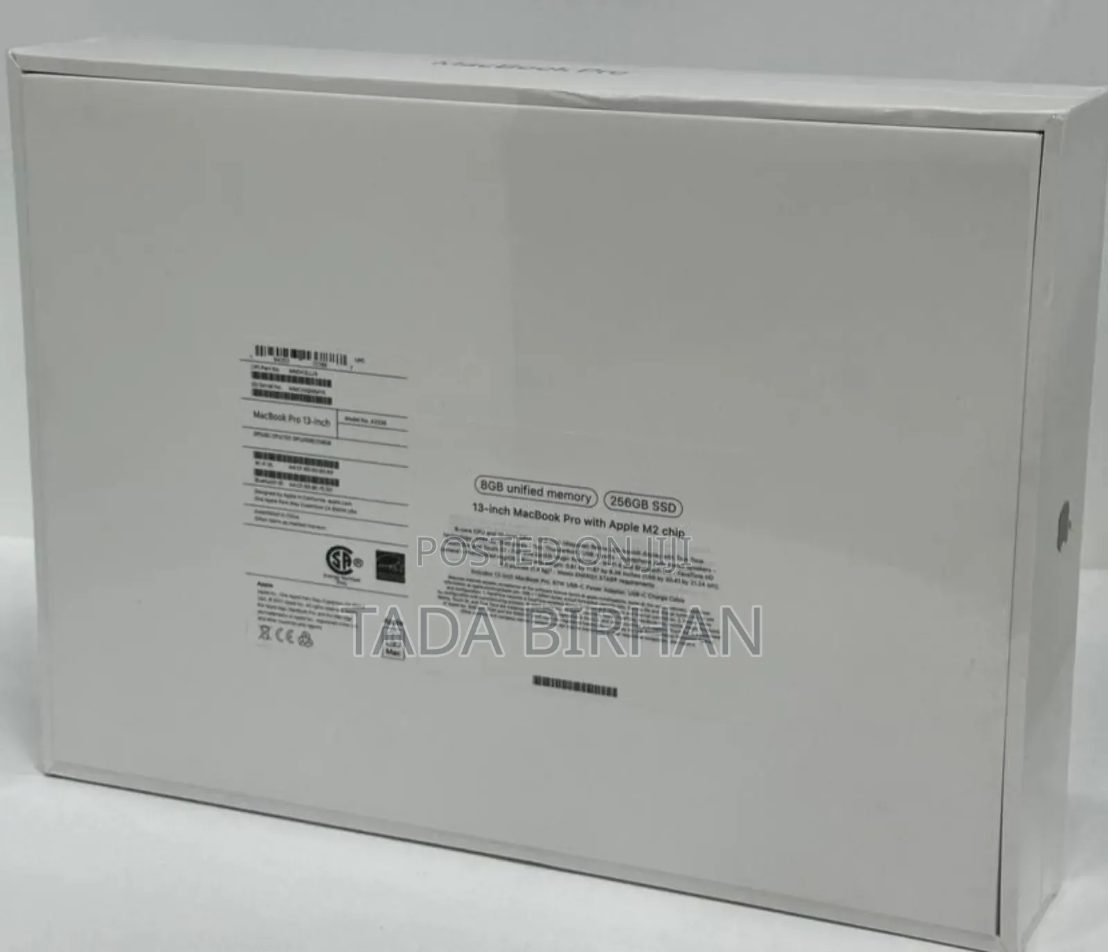 New Laptop Apple MacBook Pro 2022 M2 8GB Apple M2 SSD 256GB