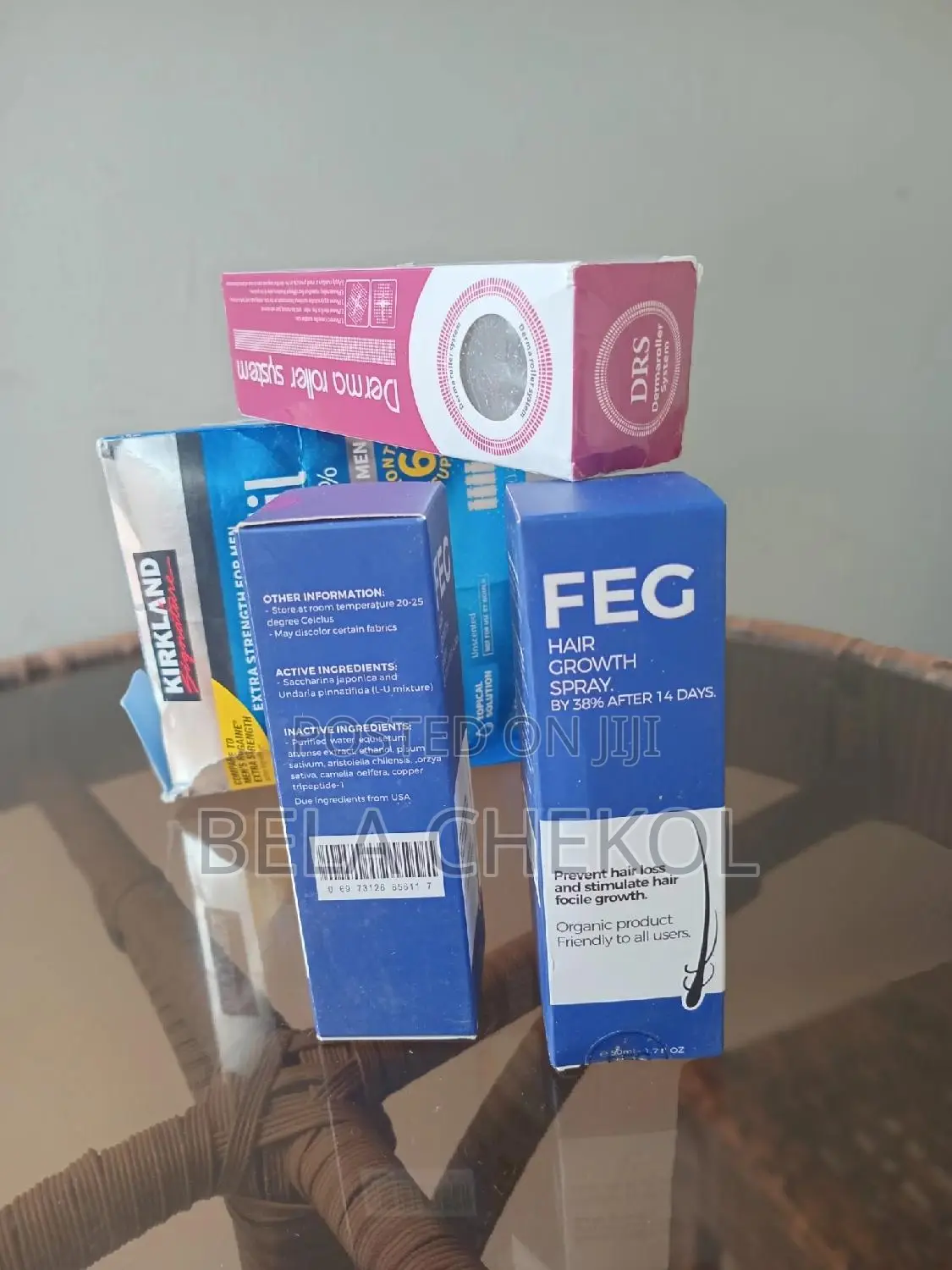 Minoxidil and FEG Hair Growth