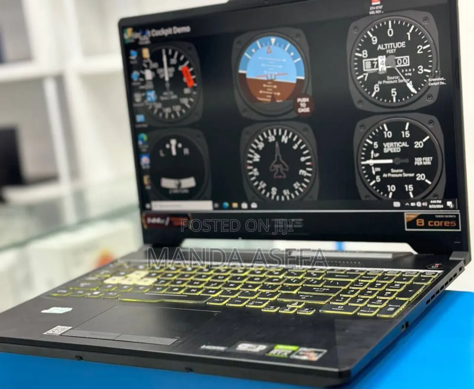 New Laptop Asus TUF Gaming A15 16GB AMD Ryzen 7 SSD 512GB