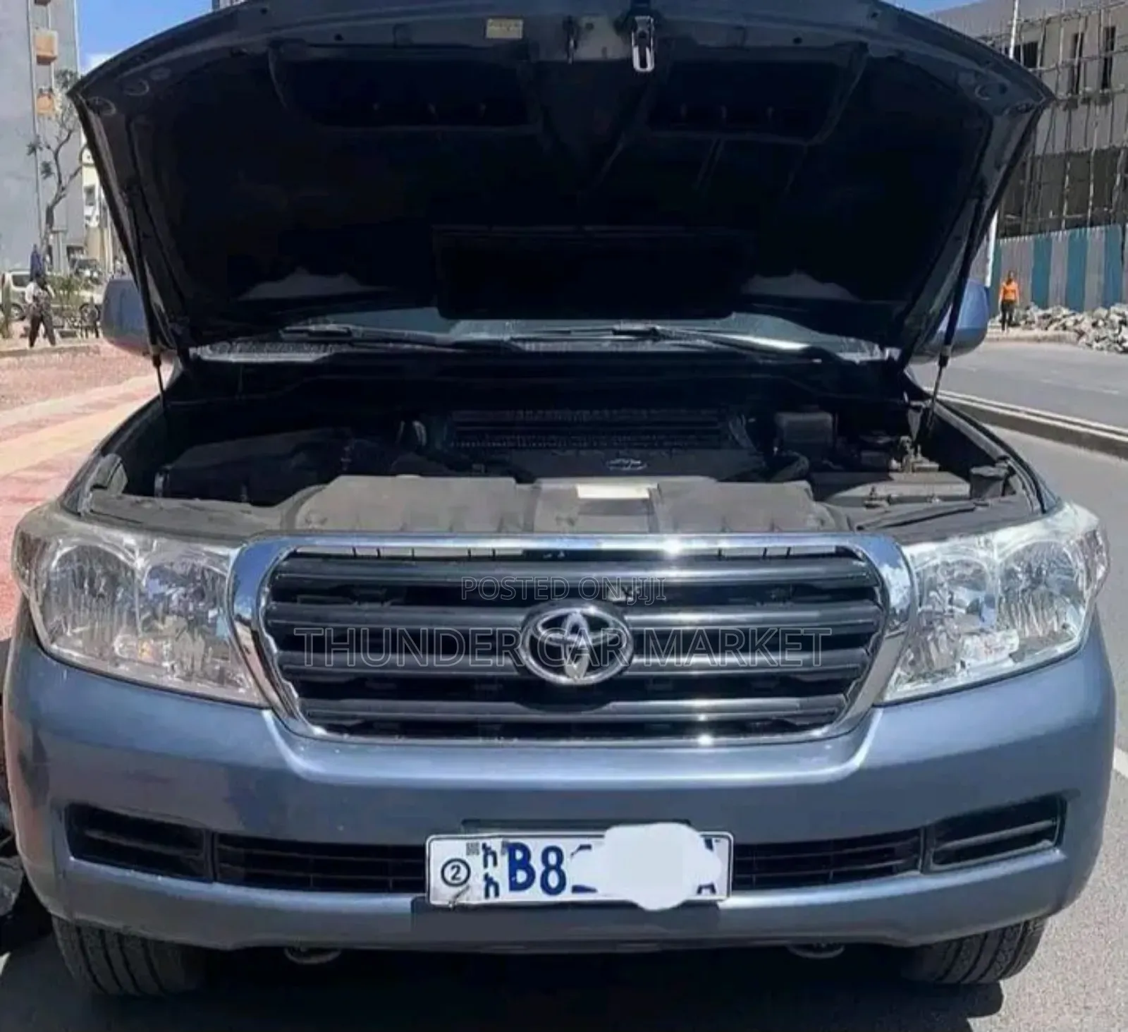 Toyota Land Cruiser 2008 Purple