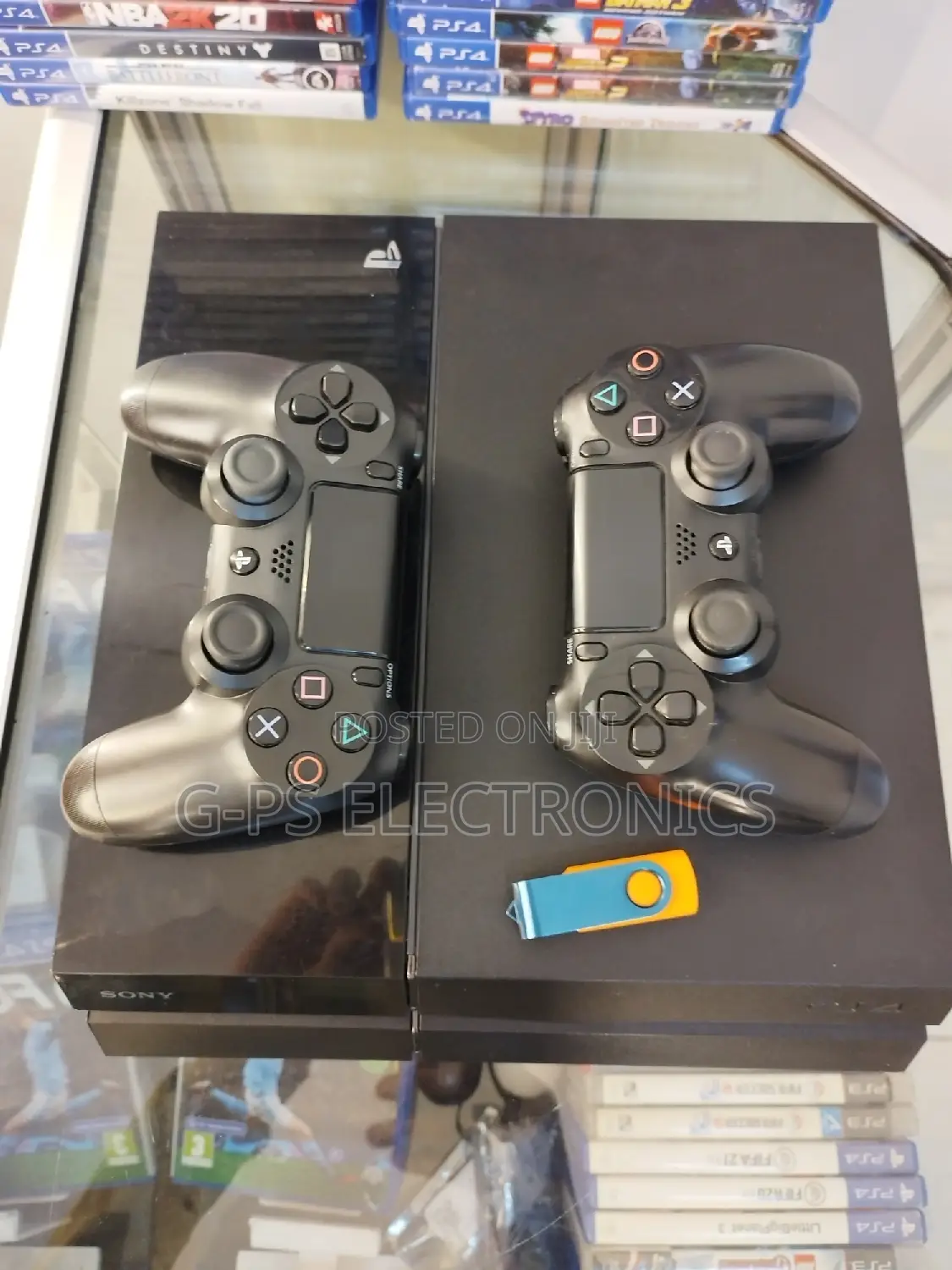 Ps 4 Jailbreak 500 Gb 2 Joystick በቅናሽ