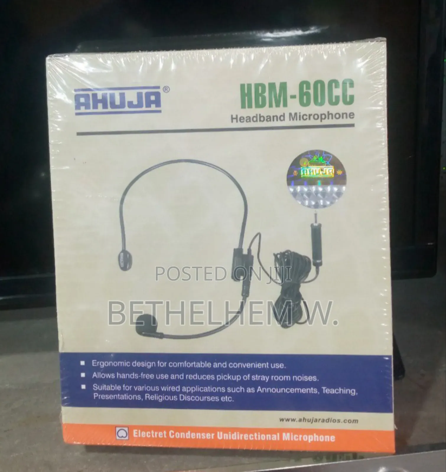 Ahuja HBM-6200 Headband Microphone