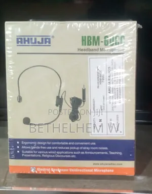 Ahuja HBM-6200 Headband Microphone