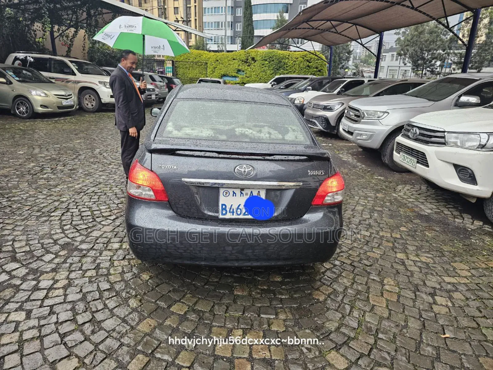 Toyota Yaris 2008 Gray