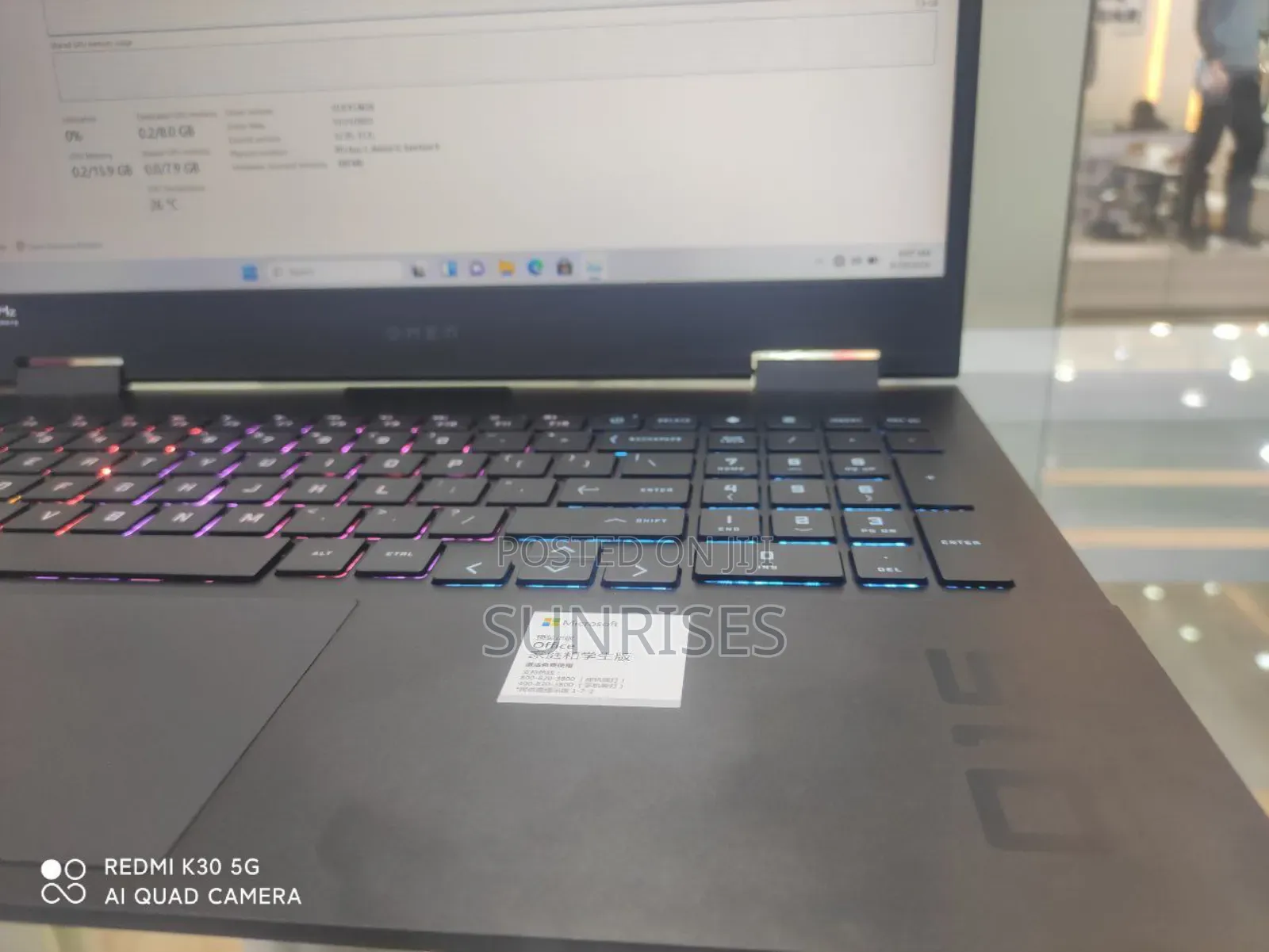 New Laptop HP Omen 15 16GB Intel Core I7 SSD 1T