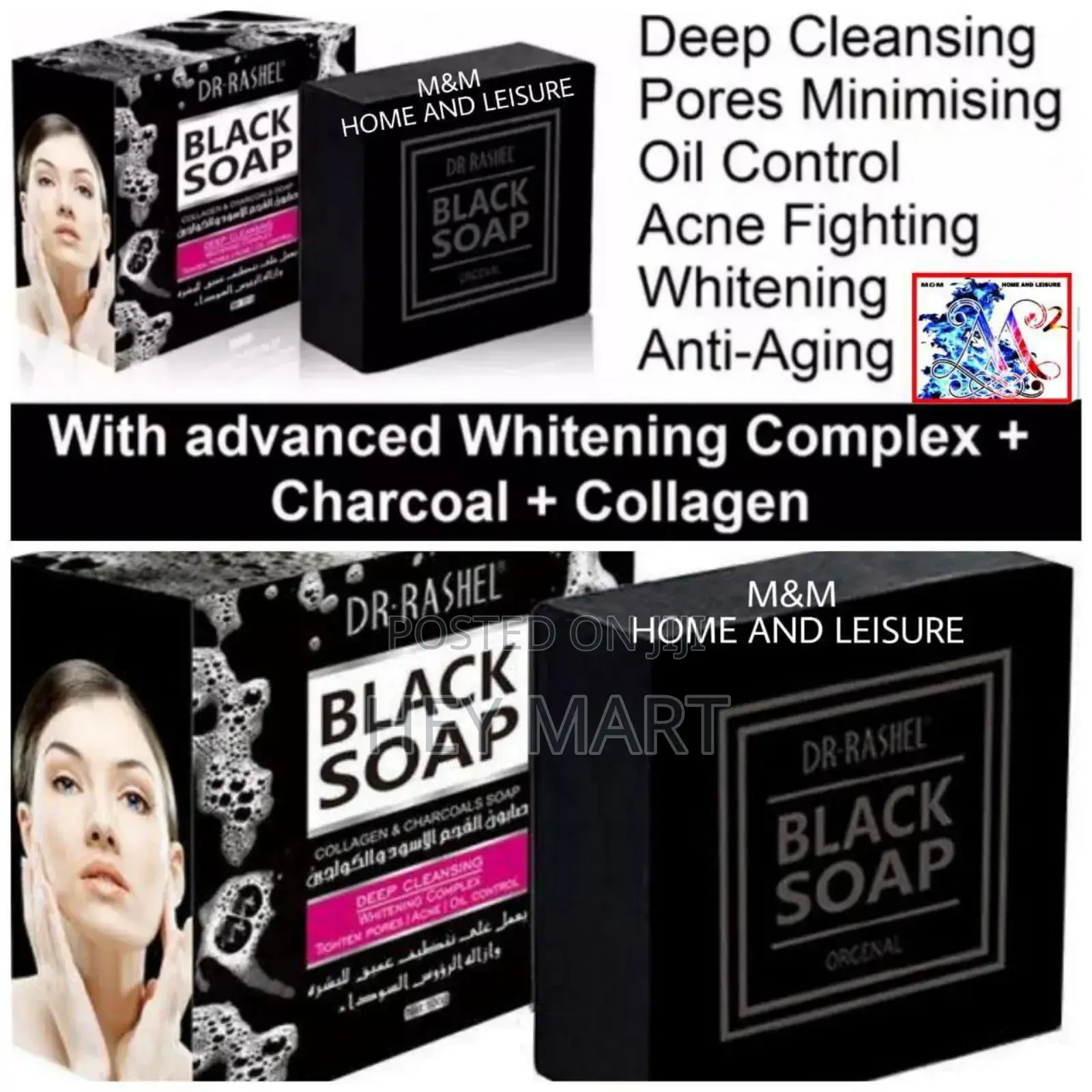 Dr Rashel Black Soap