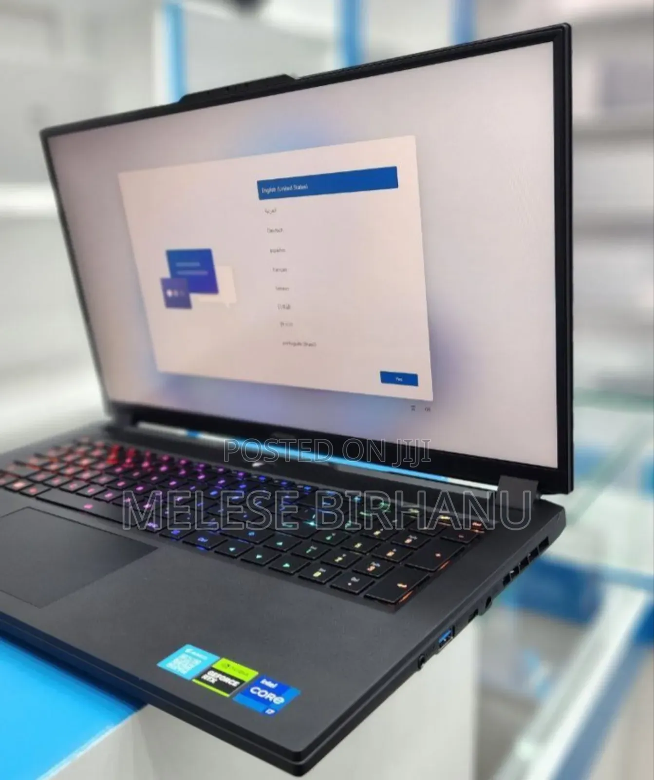 New Laptop Gigabyte Aorus 16GB Intel Core I7 SSD 1T