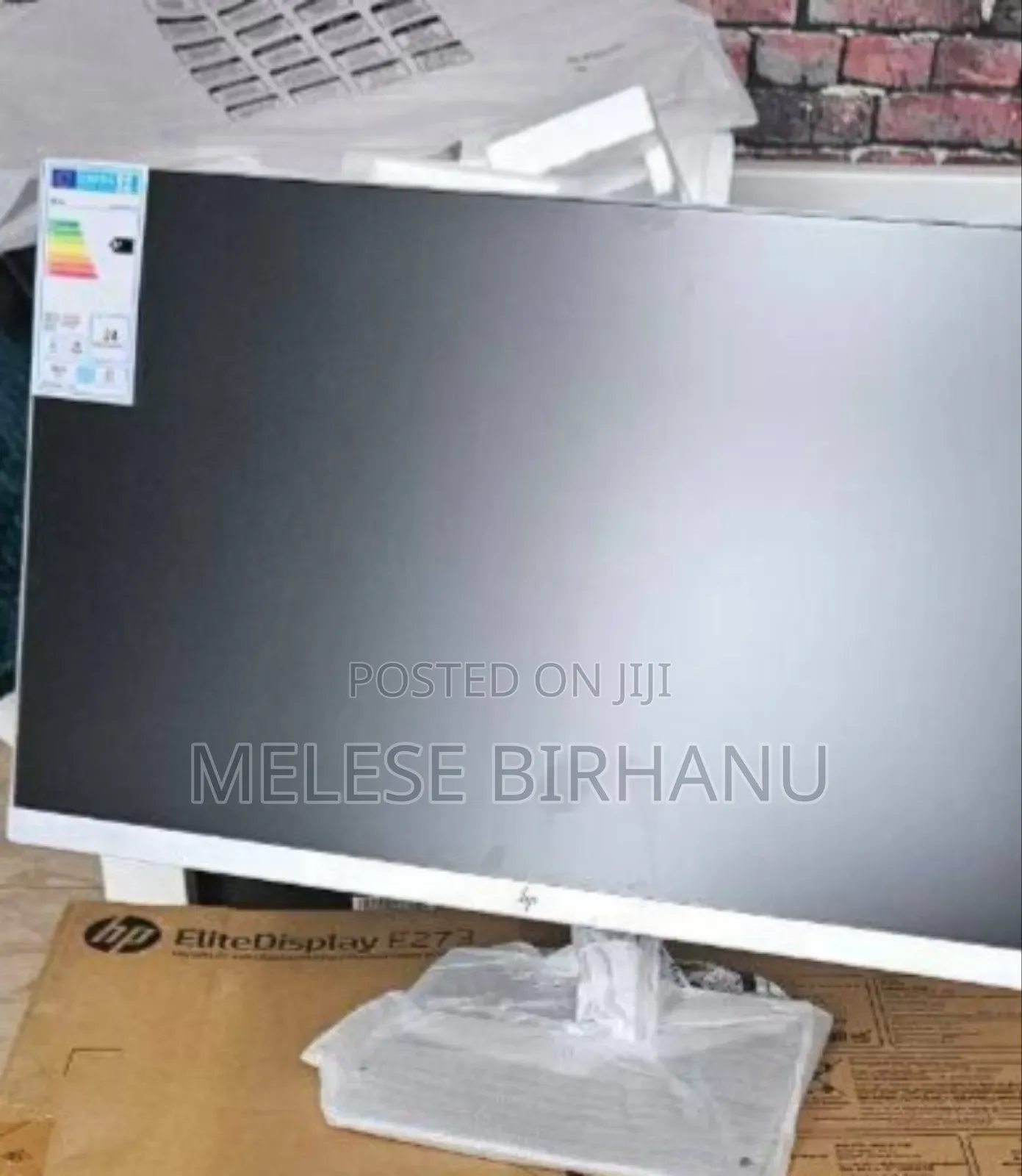 New Hp Frameless Monitor