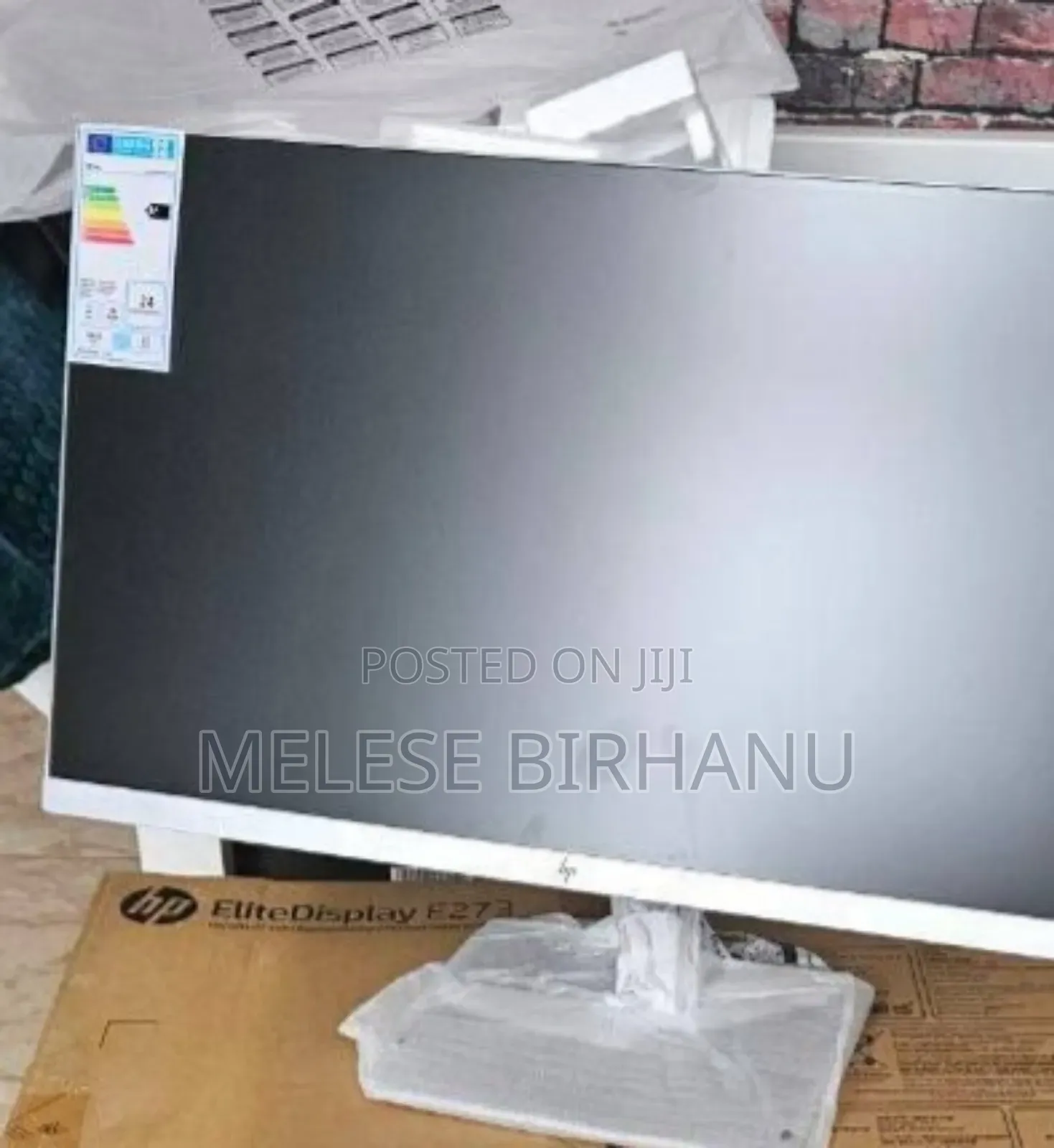 New Hp Frameless Monitor