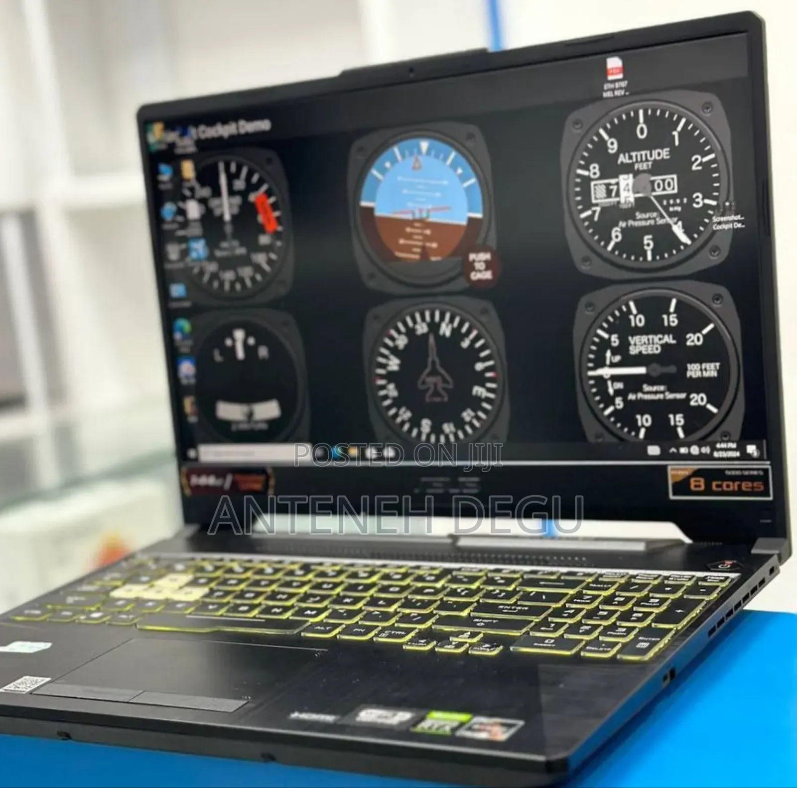 New Laptop Asus TUF Gaming A15 16GB AMD Ryzen 7 SSD 512GB