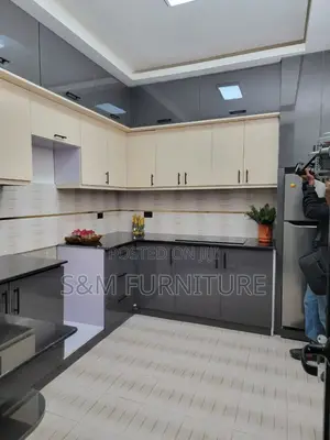 Photo - Laminated Kitchen Cabinet Per Meter Square