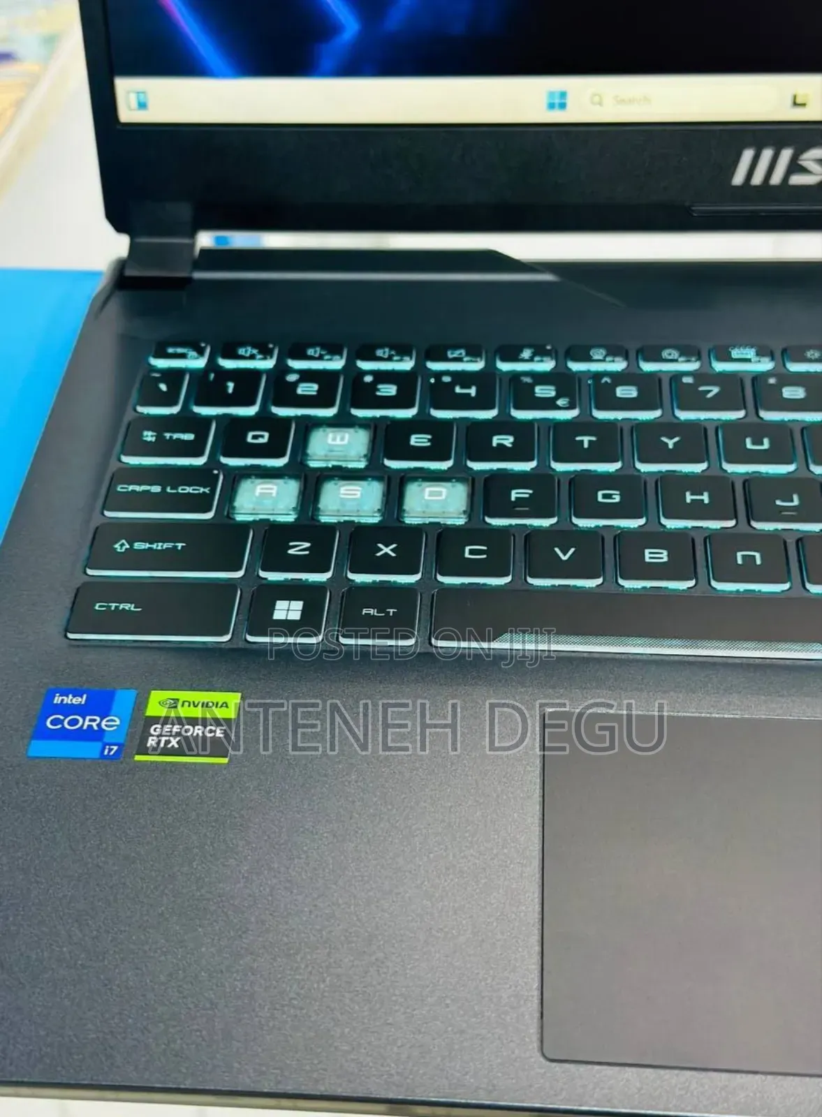 New Laptop MSI 16GB Intel Core I7 SSD 1T