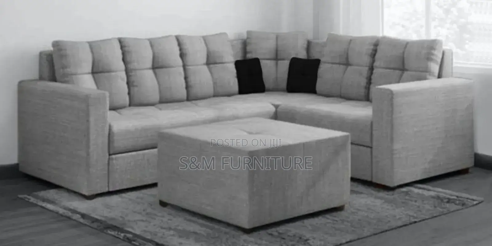 Simple L Shape Sofa