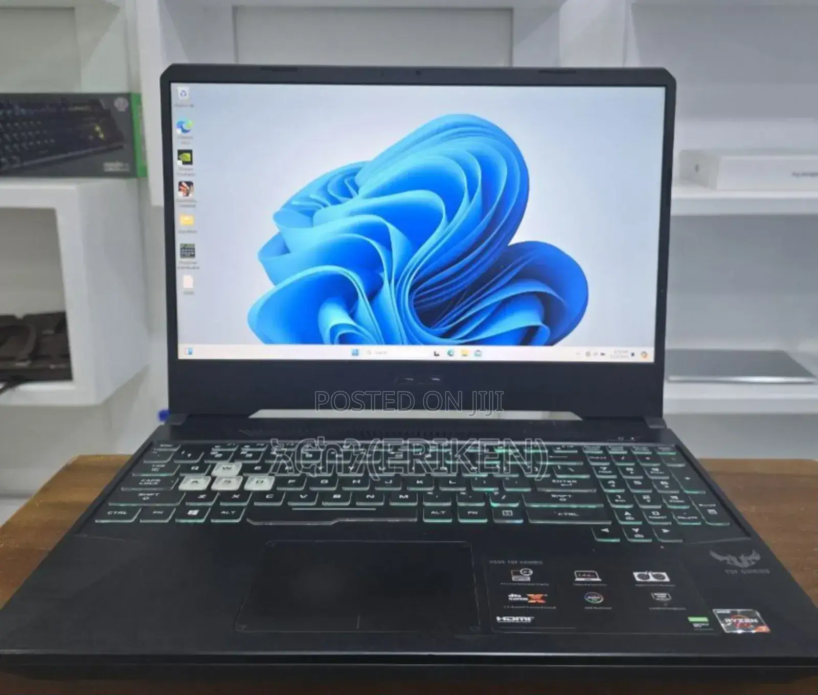 New Laptop Asus TUF Gaming A15 16GB AMD Ryzen 7 SSD 512GB